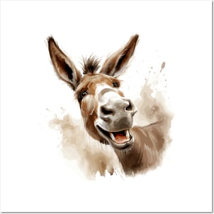 Happy Donkey Posters and Art